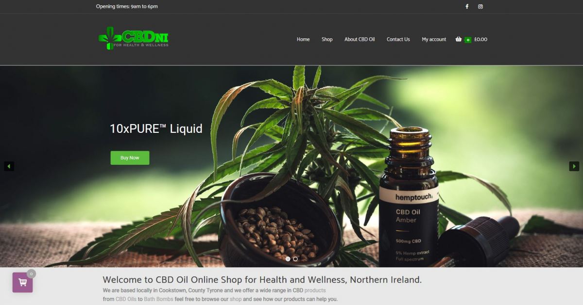 CBD Oil NI For Health and Wellness Online Shop